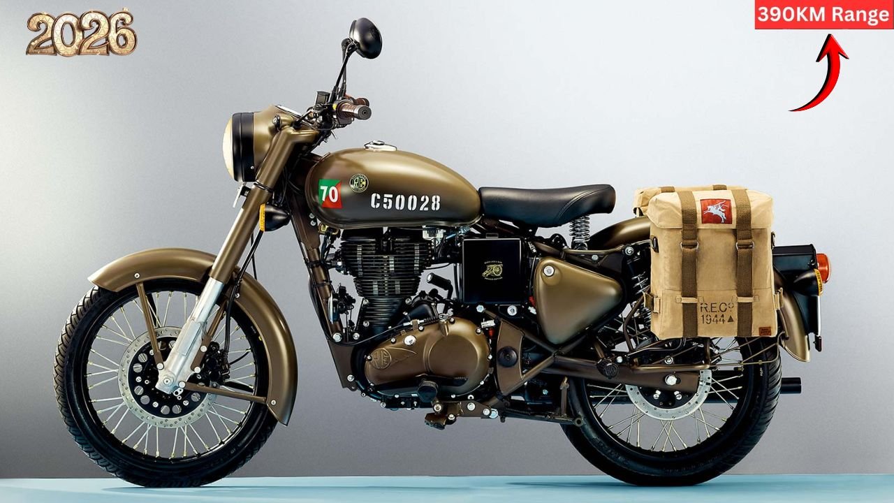 2026 Royal Enfield Classic 350cc New Launched with 65KMPL Mileage