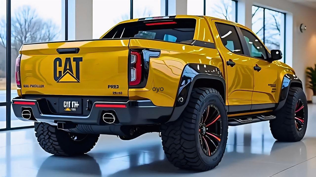 New Caterpillar Pickup Truck 2026: 36 km/l Mileage, Heavy-Duty Power,