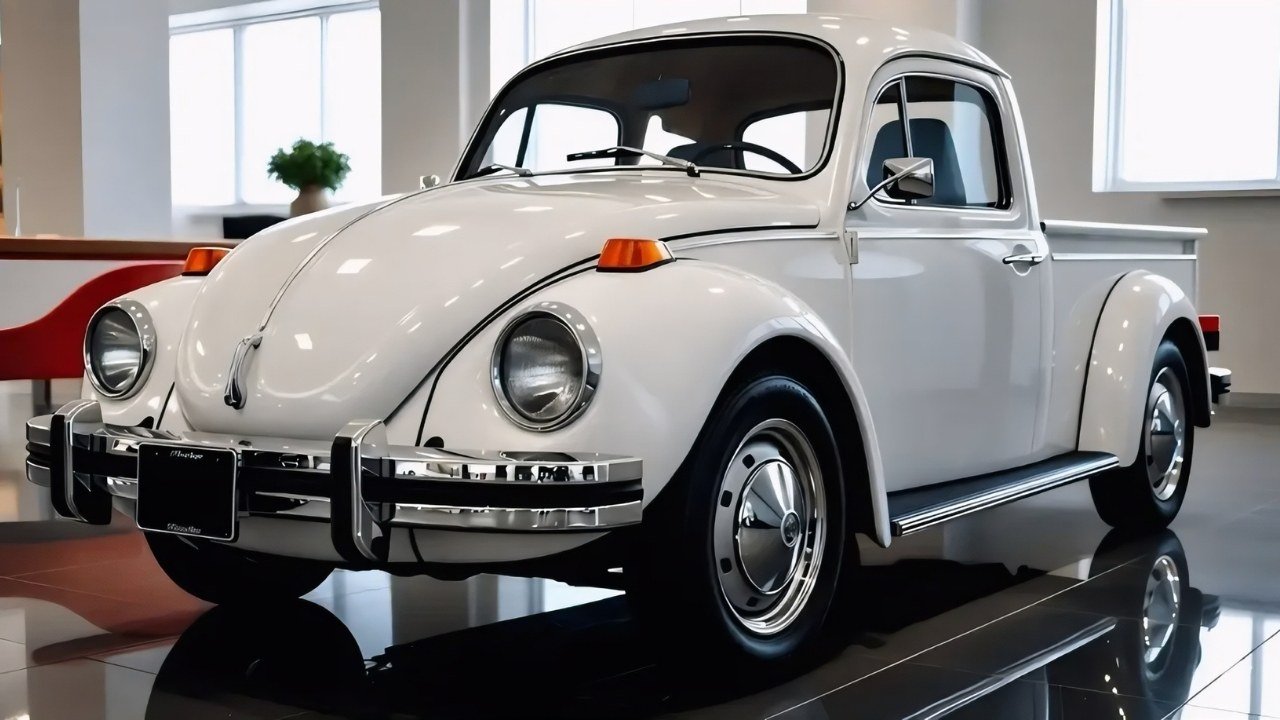 New VW Beetle Pickup Truck 2026: 60 km/l, Advanced Safety, Unique Design