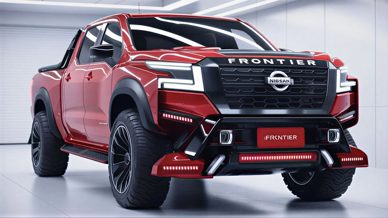 Nissan Frontier 2026 First Look: V12 Powerfull Engine, Bold Exterior Design
