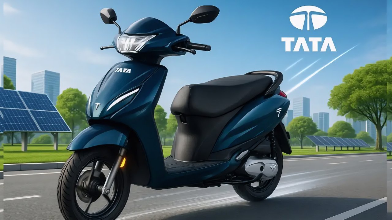 Tata Electric Scooter 2026 340km Range, Smart Design