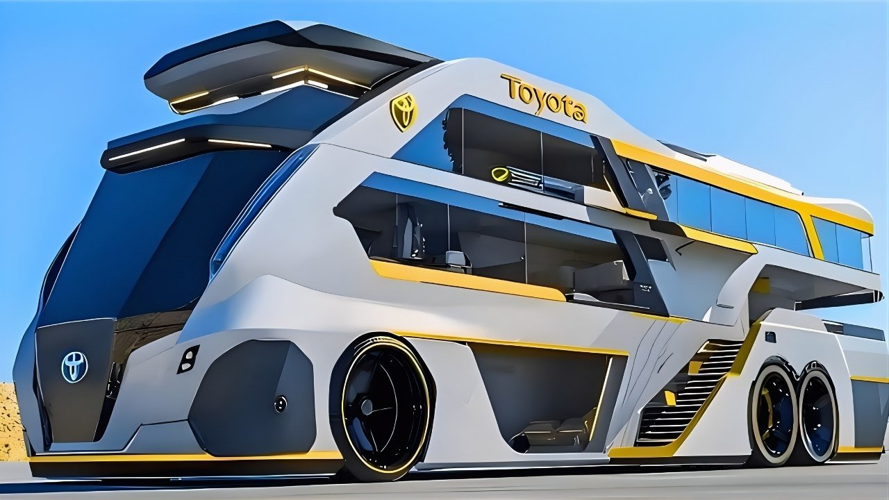 Toyota Motorhome 2026 First Look Launch: Ultra-Modern Design, The Future of